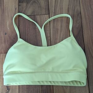 Senita yellow Y back bra